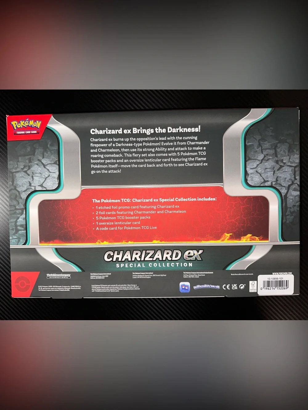 Charizard ex Collection - Red Charizard Trading Card Set